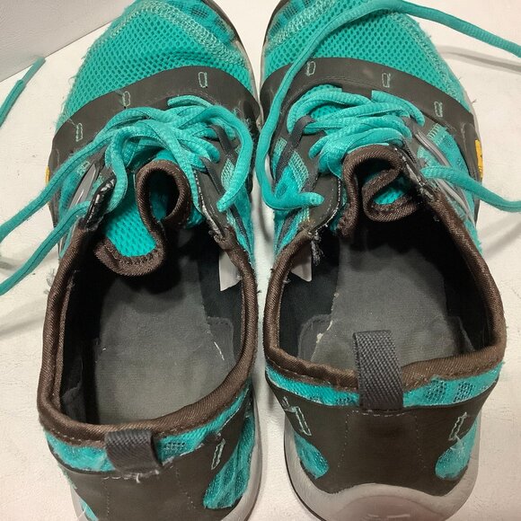 Women’s New Balance Minimus Trail 10V1 Running Shoes Green Vibram WT10CG Size 8 - Picture 7 of 11